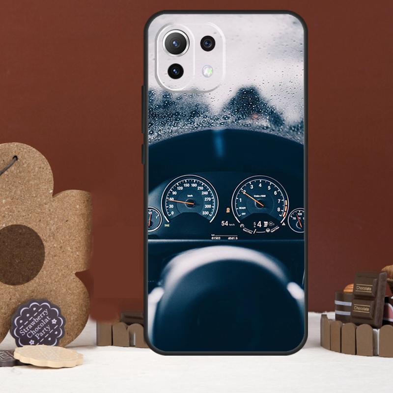 Speedometer Car Case For Xiaomi 15T 14T 13T 14 15 Ultra 17 Pro Max POCO F8 Ultra F5 F6 F7 X5 X6 X7 Pro Cover