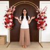 Cross-Border Floral Arch: Long Strip Wedding, Banquet, Birthday Decoration with Artificial Flowers