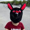 Motorcycle Cartoon Plush Helmet Cover Hallowmas Helmets Hat Funny Christmas Helmet Protective Case for LS2/AGV Motor Accessories