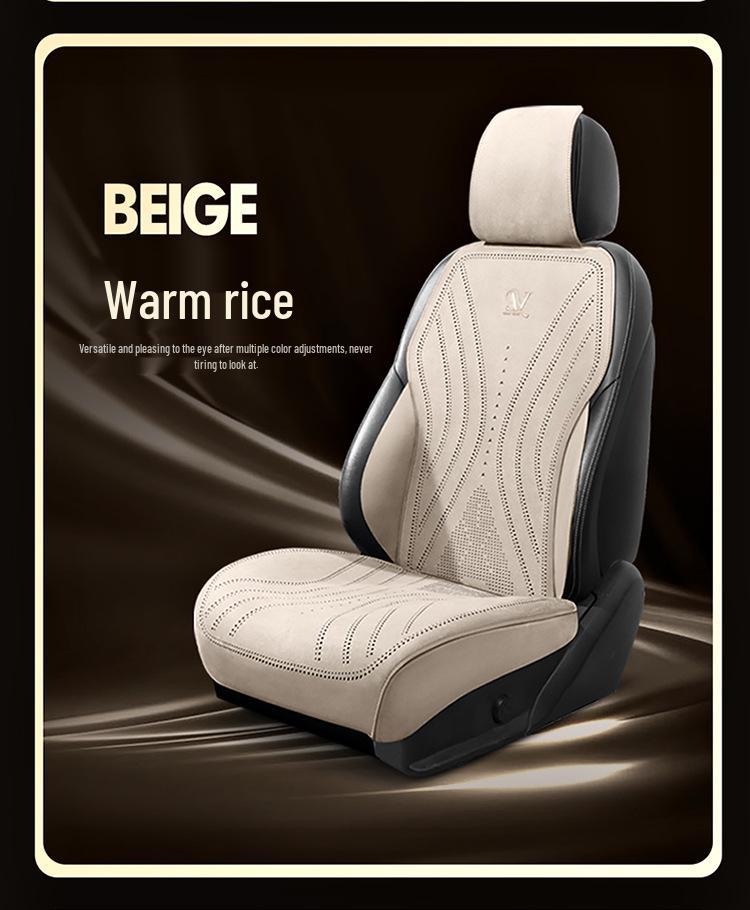 Lams All-Season Universal Car Seat Cushion for SUVs, Sedans, Trucks, MPVs, Off-Road Vehicles - Single or Five Seats