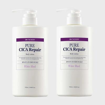 _On the Body Pure Cica Лосьйон для тіла Білий мускус 730 мл X 2