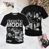 Rock Depeche Mode Band 3D Print T-shirt Men Women Fashion Street Casual Short Sleeve Tops Tee Men Clothes Hip Hop Tshirt Retro