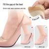 Fan-shaped Soft Elastic Loafer Heel Stickers for Size Adjustment & Anti-Slip Insole