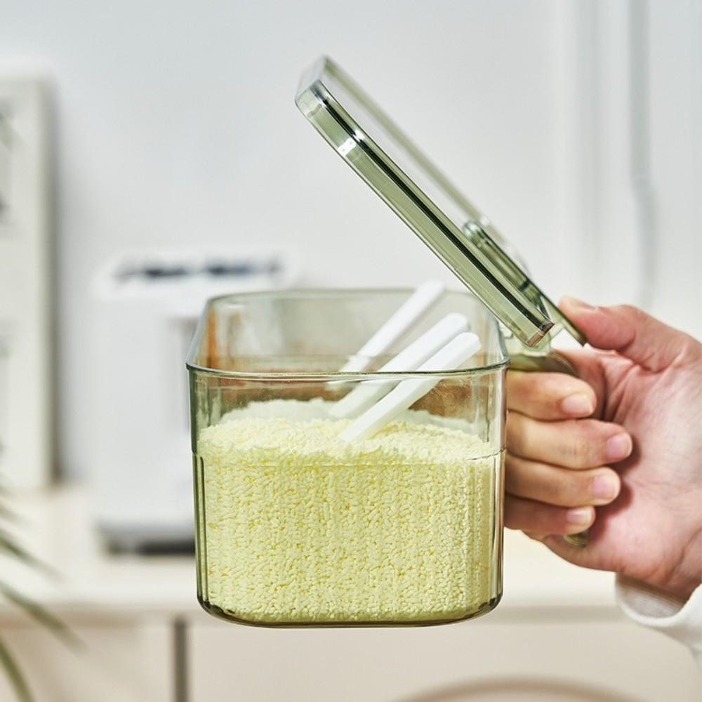 Plastic Seasoning Box Moisture-Proof Salt Jar Easy Clean Seasoning Jar  Home Cooking