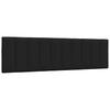 Headboard Pillow, Black, 180 Cm, Fabric