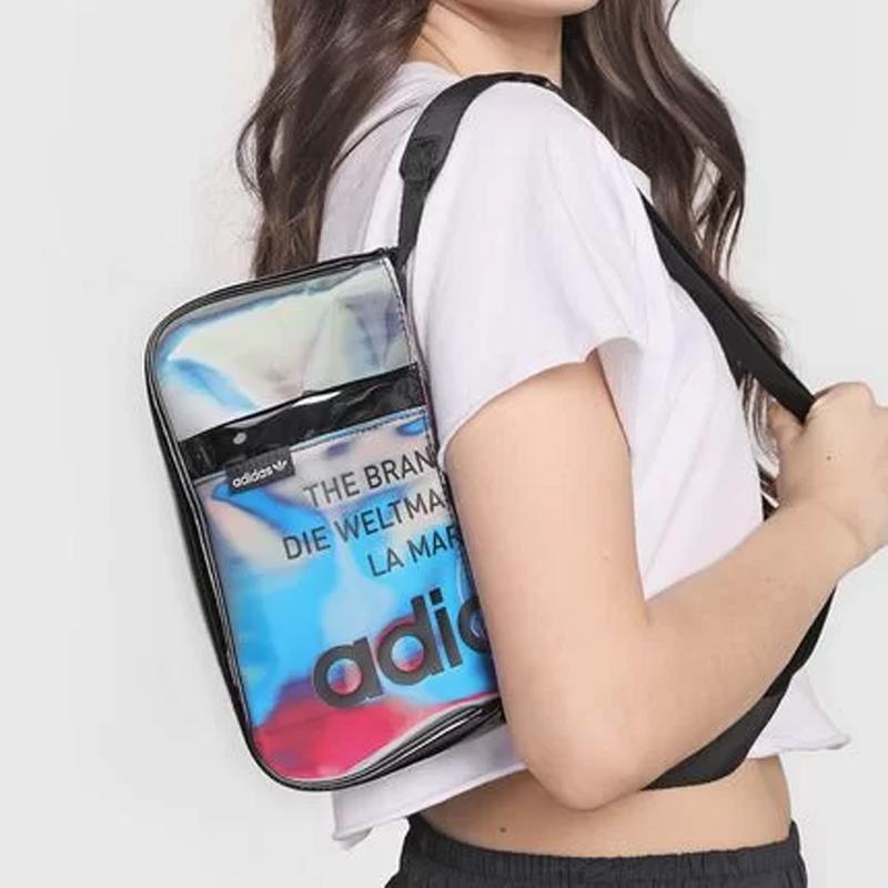 New Adidas Originals Polyurethane Fanny Pack Shoulder Bag Crossbody Bag Regular Unisex Multicolor H17990