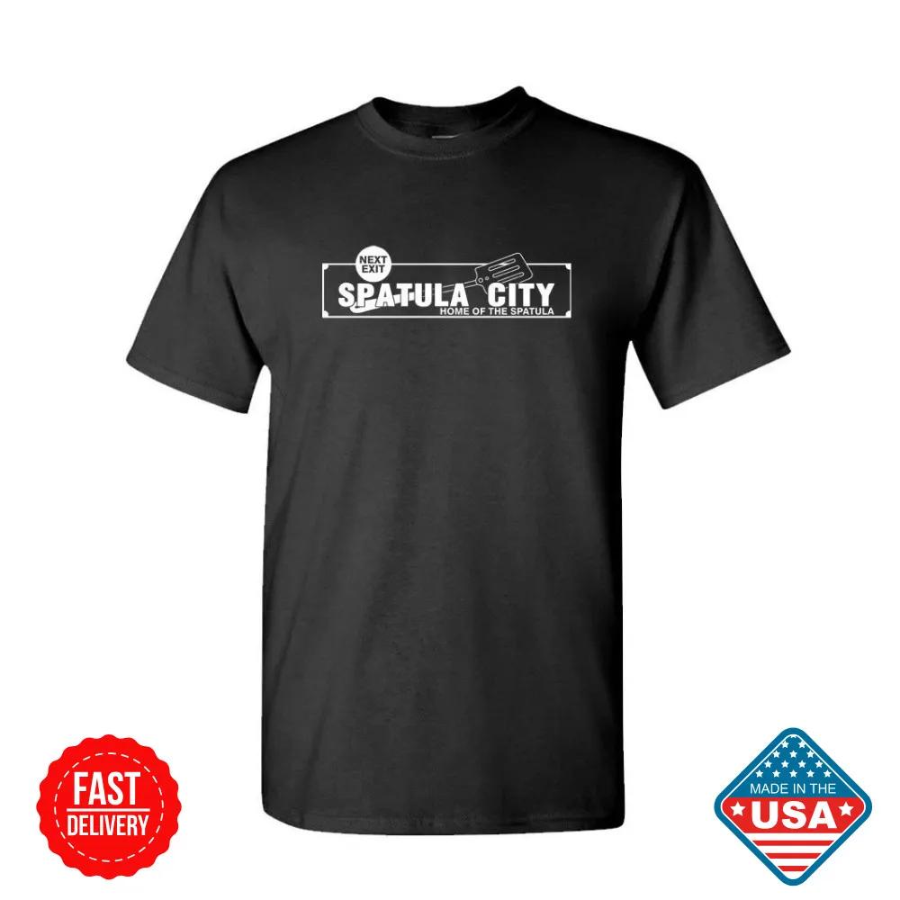 Spatula City Unisex Inspired Tshirt Home Of The Spatula Tshirt Al Size S5xl