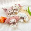 Lovely Kuromi Meledy Yuge Gugu Plush Toy Hanging Pendant Japanese Cartoon Bag Decoration Gift