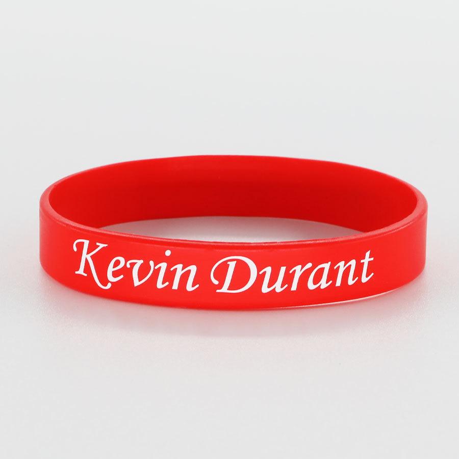 Luminous NBA Basketball Star Signed Silicone Wristband: Kobe, LeBron, Durant