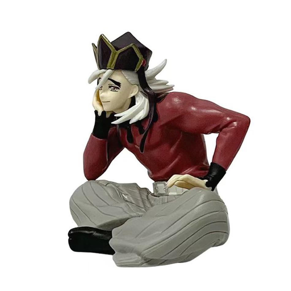Demon Slayer: Kimetsu no Yaiba Infinite City Chapter Douma PVC Anime Figurine Series Model for Desktop Decoration Periphery Gift