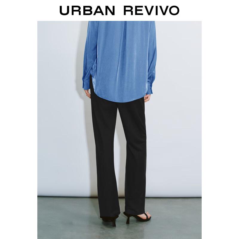 UR Women's Elastic Waist Wide-Leg Pants