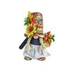 Thanksgiving Rudolph Plush Toy Pumpkin Harvest Festival Maple Leaf Faceless Dwarf Autumn Color Doll Figurine