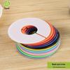 Colorful Plastic Clothing Size Divider Rings - Round Separators for Organizing Clothes