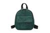 Trendy Fashionable Mini Backpack For Stylish Girls In Soft Corduroy Fabric