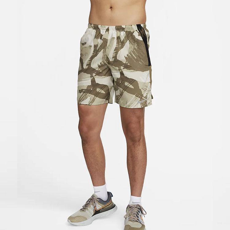 Nike Camouflage Print Casual Sports Shorts Men Shorts Green DQ4727-242
