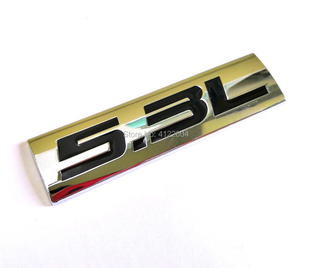 5.0L 5.3L 5.7L Energy Emblem Trunk Sticker Decal For CHEVROLET FORD DODGE TOYOTA HONDA GMC