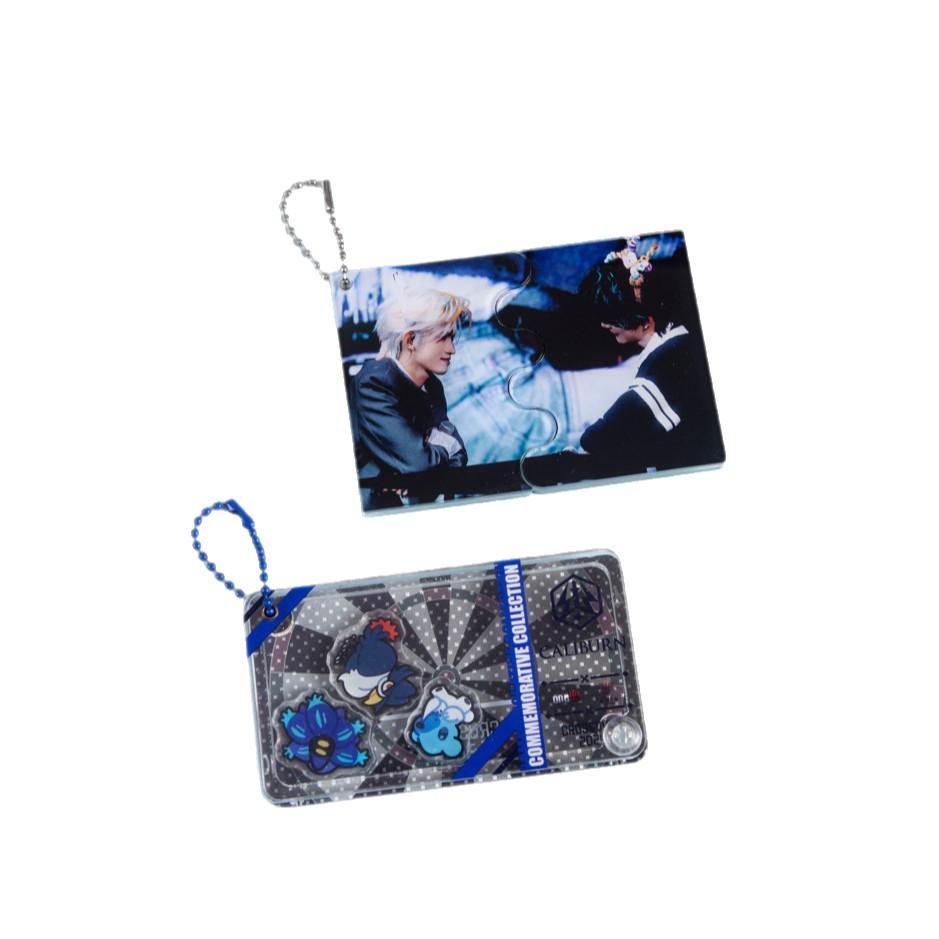 New Anime Star Keychain Pendant - Acrylic DIY Gift for Students & Couples