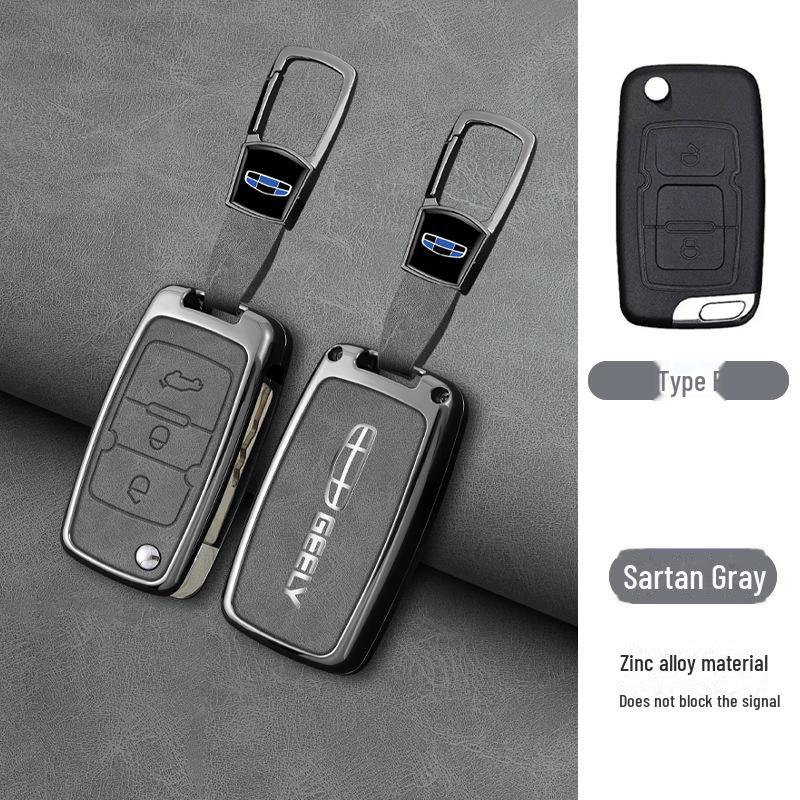 Geely Emgrand Key Cover for Xingrui, Xingyue L, Binrui Cool, Boyue, Binyue GS with Metal Buckle GL Full Package