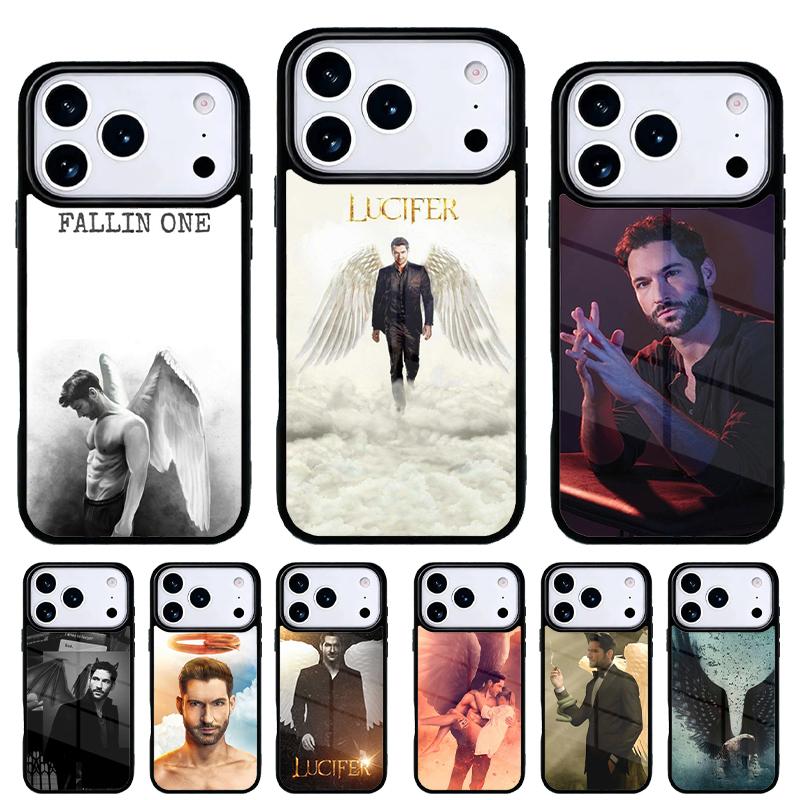 American TV Series Lucifer soft Phone Case for iPhone 17 16 15 14 13 Pro Max Back Cover for 12 11 Pro Coque