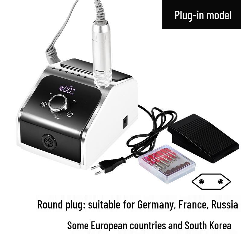 

Japanese Portable Nail Grinder & Polisher - 35,000 RPM for Home and Store Use