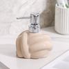Modern Cylindrical Press Soap Dispenser Bathroom Shampoo Shower Dispensing Bottle Ceramic Soap Dispenser Bathroom Accessories