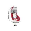 1 PC Adorable Santa Claus Dolls Hanging Decoration Christmas Stockings Small Size