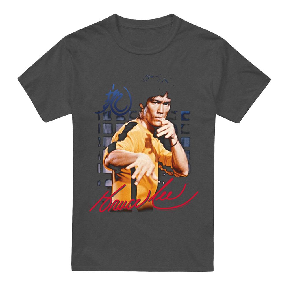 Bruce Lee Unisex Adult Yellow Jumpsuit T-Shirt