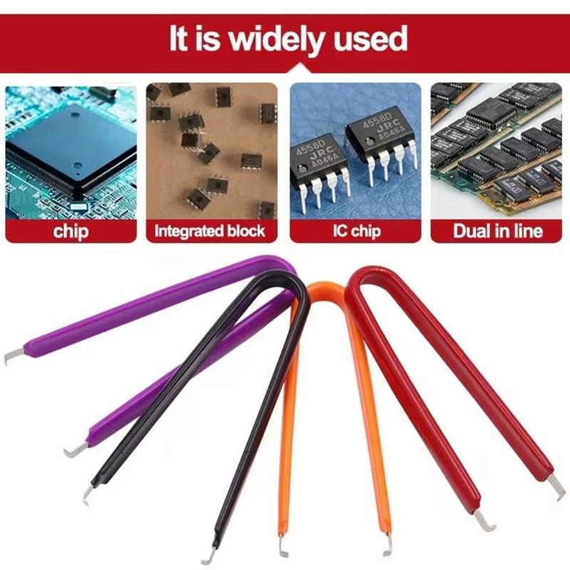 Efficient IC Extractor Antistatic Clip Plier with Comfortable Grip for Engineers and Students In Electronic Applications