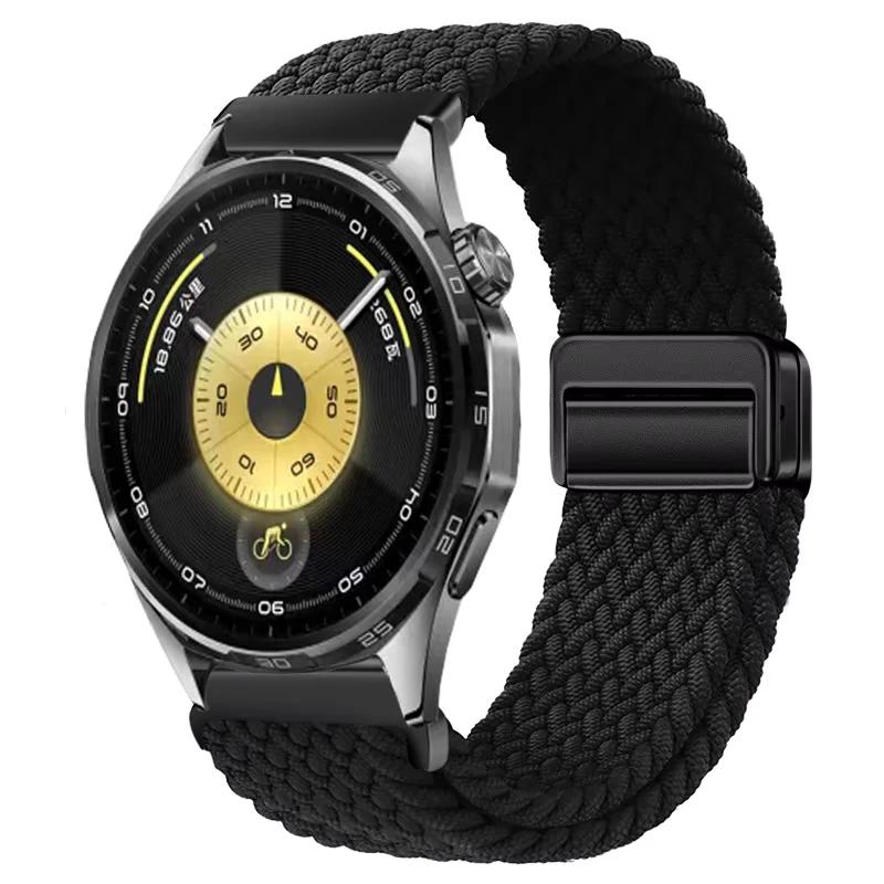 20mm 22mm Magnetisches Nylonarmband für Huawei Watch 5 GT6 Pro GT6 46mm Sportarmband Armband Huawei Watch 4 3 Pro GT5 GT4-3 46mm