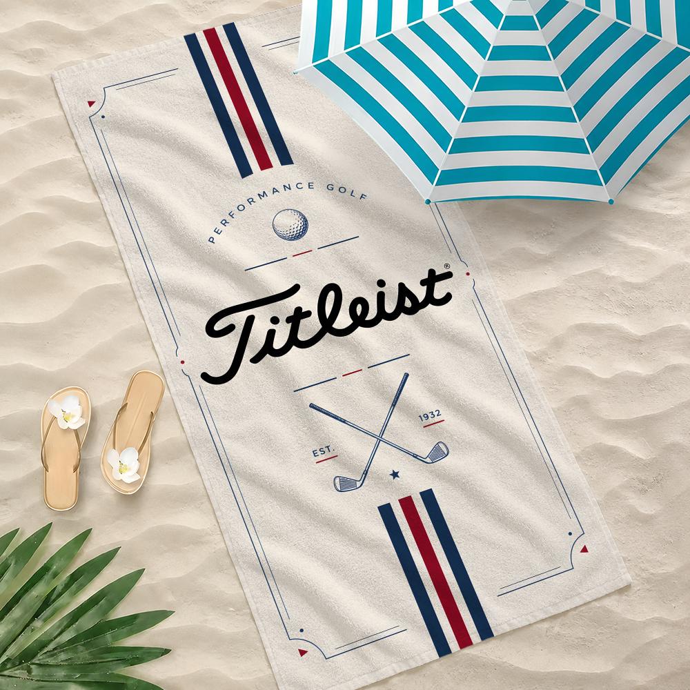 Brand TT-t-TitleistS-ES-s Towel Towel Soft Pool Gift For Travel Gym Shower Camping Quick Dry Sports Large Beach Towels