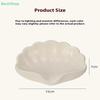 Shell Soap Box,Bathroom Soap Drainage Box,Luxury Soap Holder Bathroom Accessories