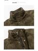 Mu Yuan Men's Retro Leather and Fur Lambswool Jacket - Winter Collection
