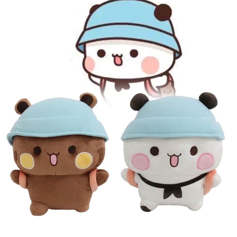 Yier Panda Emoticon Plush Toy Doll Cartoon Animal Comfortable Soft Cotton Pp
