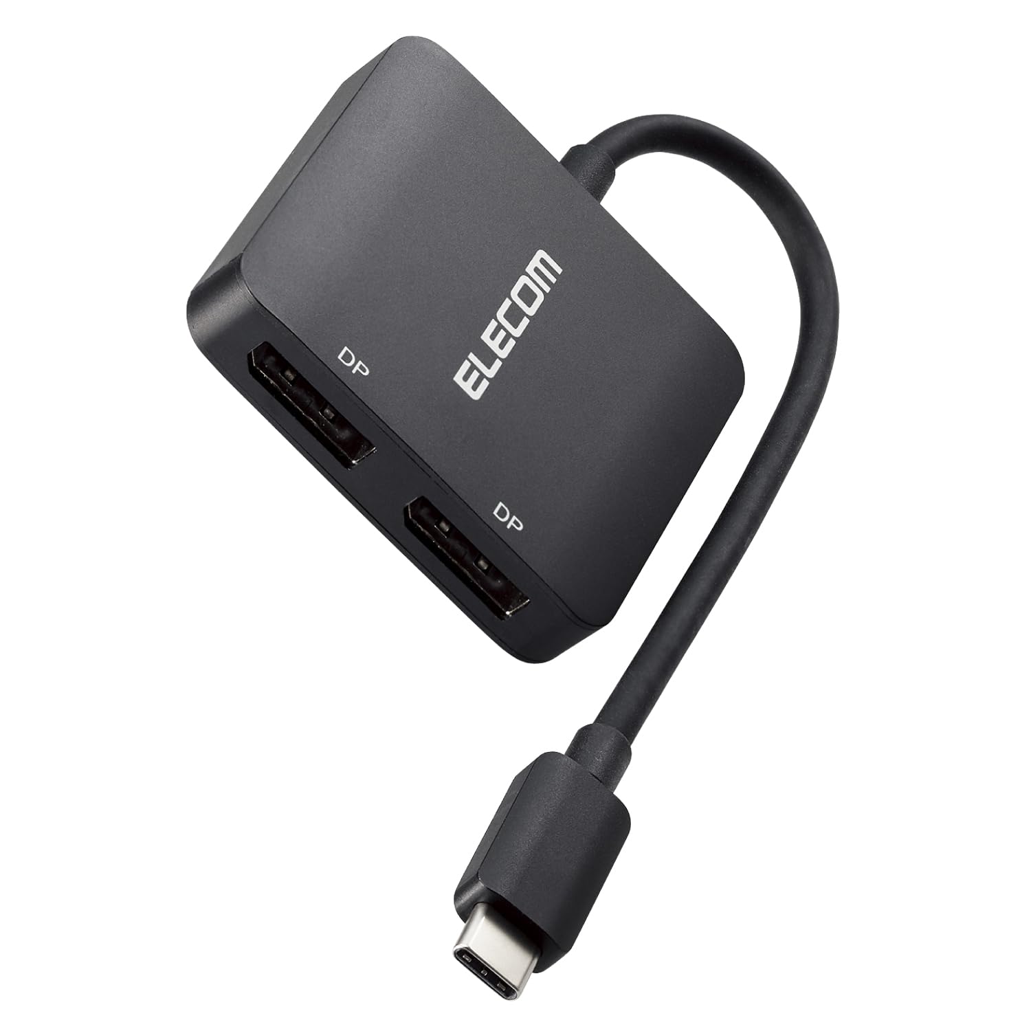 

ELECOM USB C Conversion Adapter to DisplayPort 8K x Mirroring Cable with iPhone MacBook iPad Black Type-C (2 Ports) (7680 4320px)/30Hz Multi-Display чорний