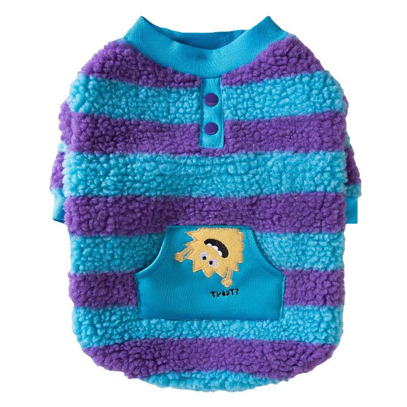 Corgi Dog Clothes Little Monster Autumn and Winter Warm Belly Cotton-padded Clothes Medium and Large Dog Pet Two-legged Clothes Accessories