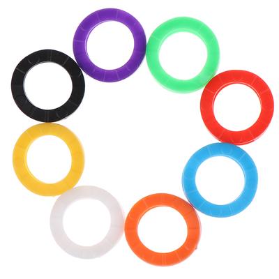 32X Bright Colors Hollow Silicone Key Cap Covers Topper Keyring Gift