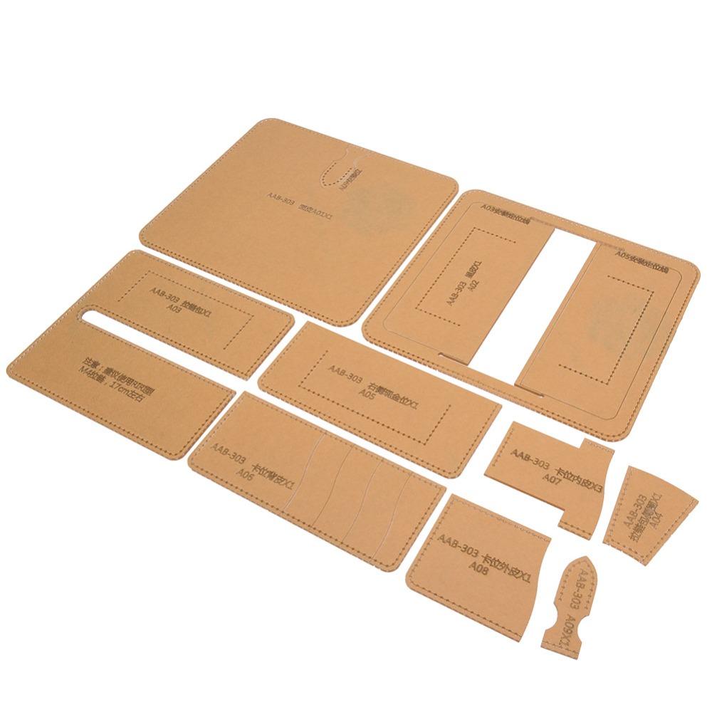 Acrylic Leather Wallet Making Template Clear Transparent Purse Making Template Reusable Durable Purse Making Pattern