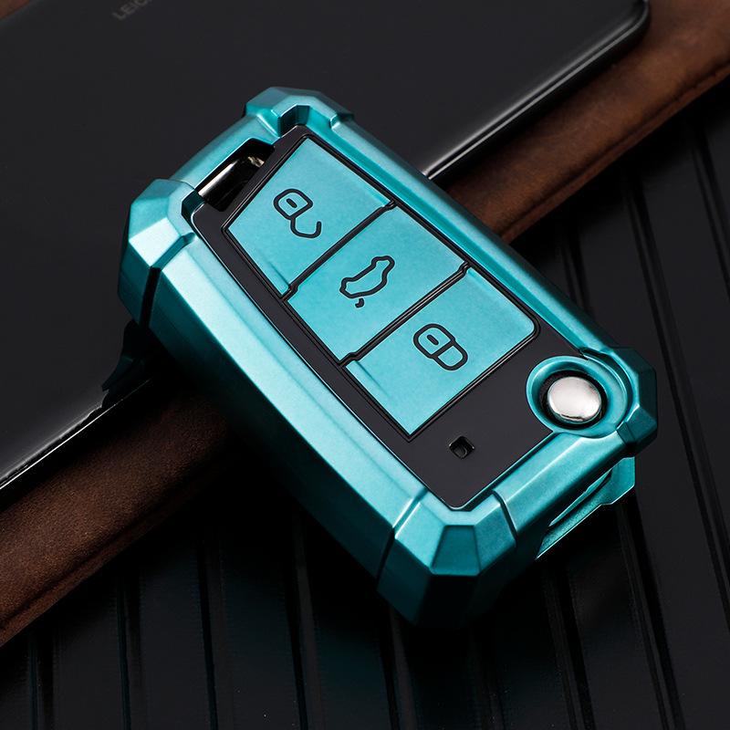 Volkswagen Key Case for Tiguan L, Lavida Plus, Tayron, Tayron X, Teramont, Lamando, Golf 7 - Key Bag Shell