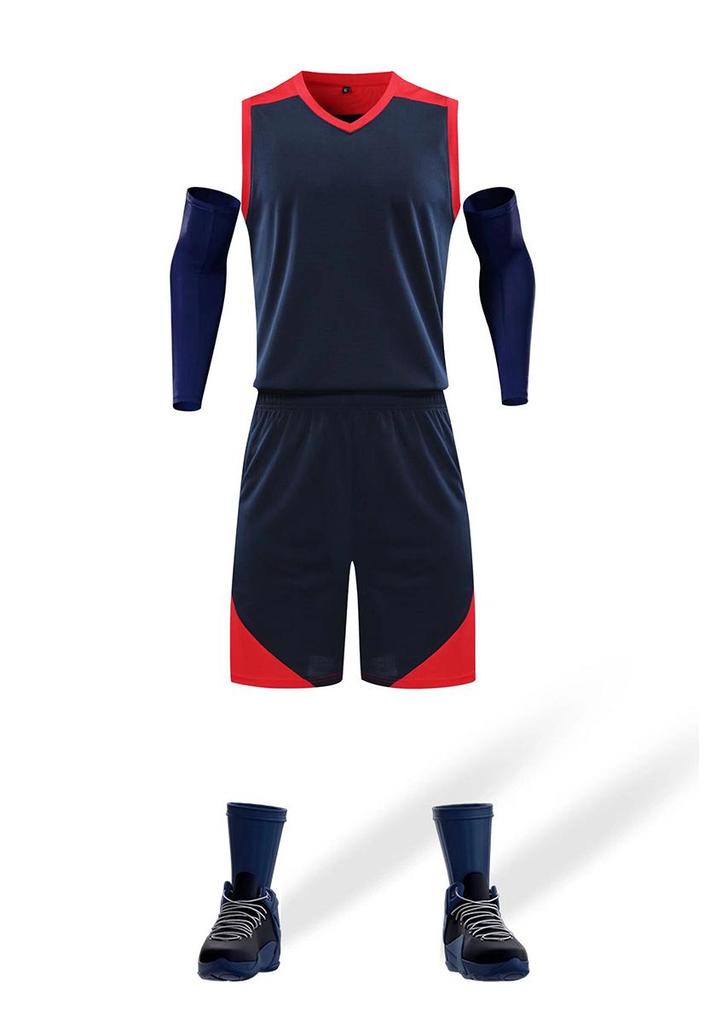 Quick-Dry Breathable Basketball Uniform Set for Men & Children - Sports Jersey & Vest Team Uniform
