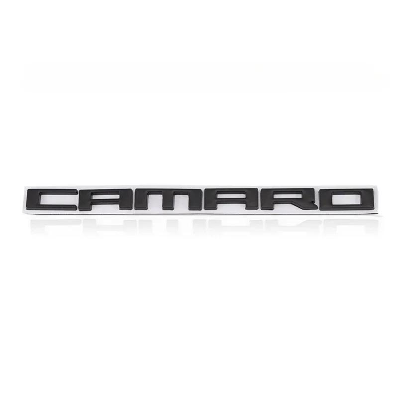 1 Pezzo Logo Camaro Adesivo Emblema Posteriore Auto per Onix Cruze Aveo Silverado Decorazione Adesiva Bagagliaio Auto