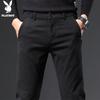 PLAYBOY Men's Autumn/Winter Business Casual Straight-Leg Trousers