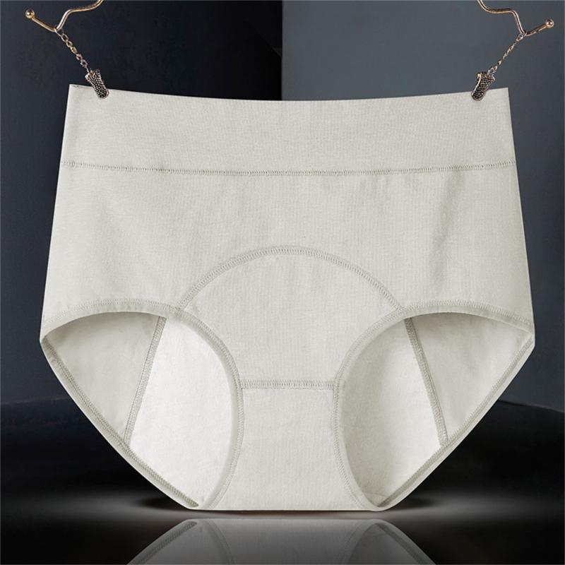High Waist Cotton Period Underwear For Women Breathable Moisture Wicking Leakproof Seamlessly Design Comfortable For Menstrual Cycle