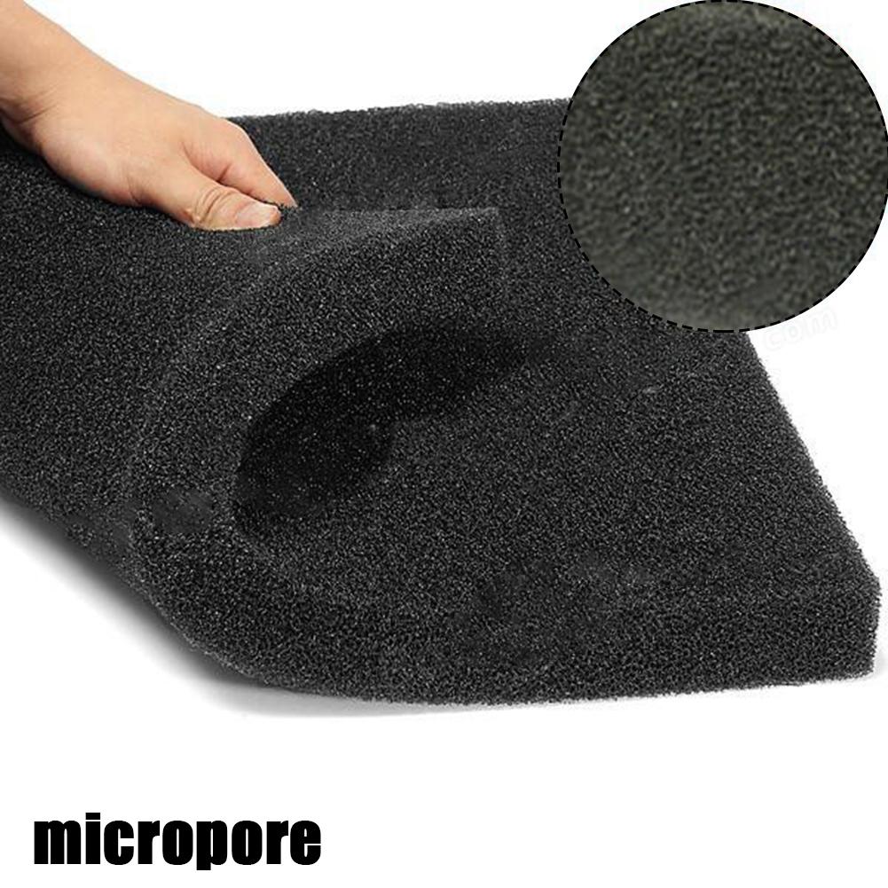Fish Tank Pond Fish Tank Filter Water Cleaning Foam Black Polyether