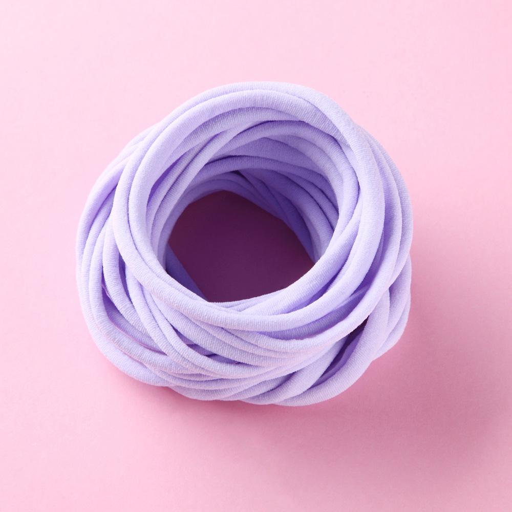 20 Stück/Los Baby Mädchen DIY Nylon Stirnbänder Weiches Spurloses Dehnbares Stirnband für Kinder Haarband Mädchen Elastische Haarschmuck