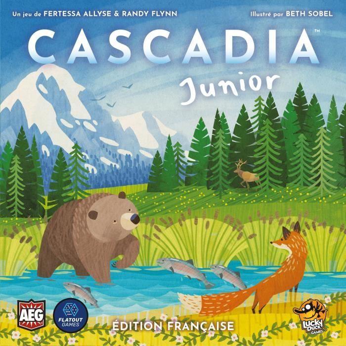 Cascadia Junior - Jeu de stratégie - LUCKY DUCK GAMES - Dès 6 ans