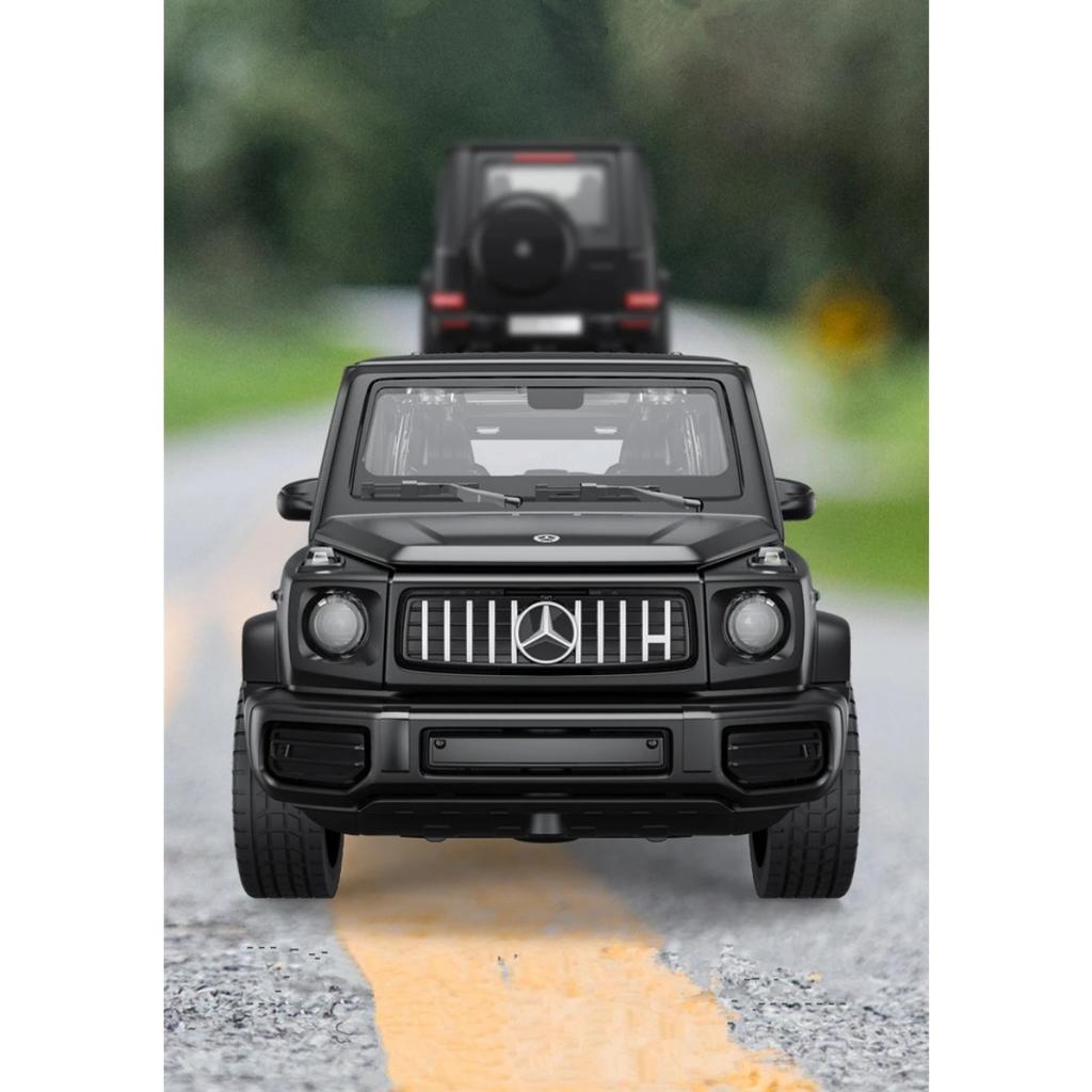 1/32 Benzs G63 SUV Alloy Car Model Diecast Metal Toy Off-road Vehicles Car Model Simulation Sound and Light Collection Kids Gift