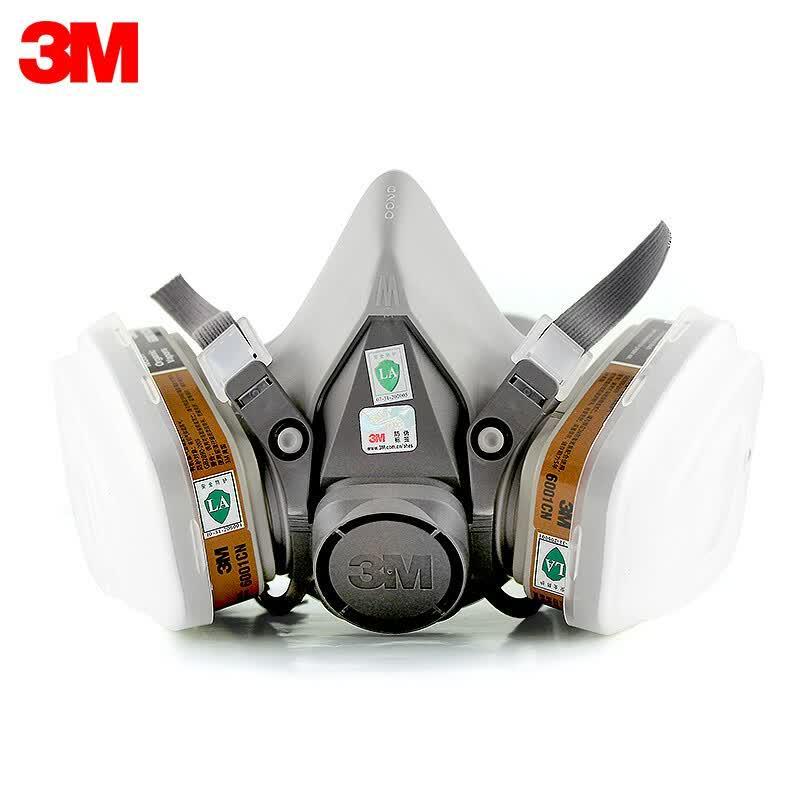 3M 6200 Series Half Facepiece Reusable Respirator Kit Medium