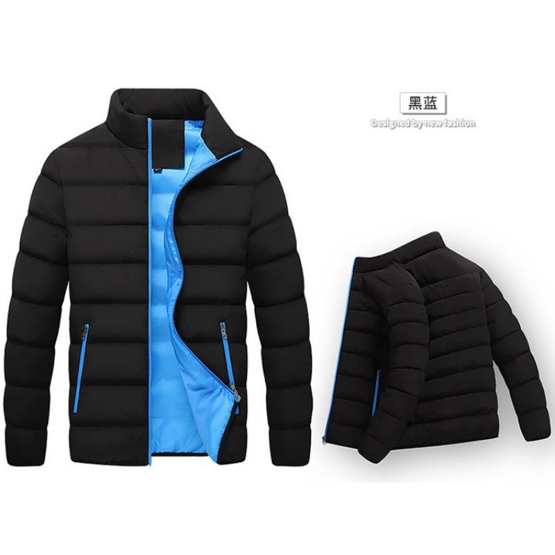 Men Plus Size Loose Thick Short Casual Winter Padded Jacket