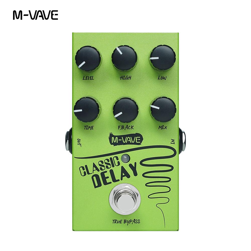 

Compact Electric Guitar Delay & Reverb Effects Pedal - Easy to Carry & Popular. 112x68x40mm