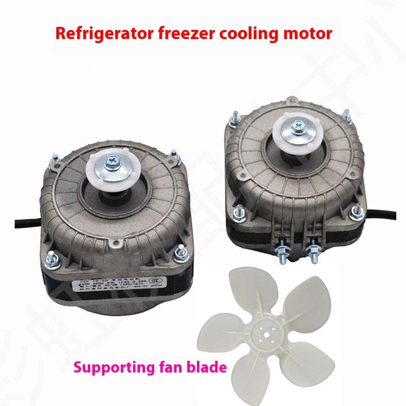 30W Shipping Genuine Goods Refrigerator Freezer Cooling Fan Motor Condenser Shaded Pole Asynchronous